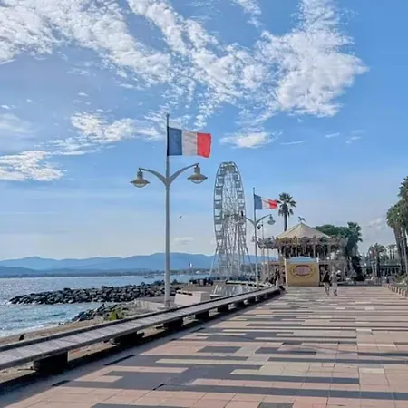 T2 Evasion Azur-4p 150m From T/sea, Terrace, Park. Appartement