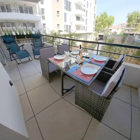 Apartament T2 Evasion Azur-4p 150m From T/sea, Terrace, Park. Fréjus