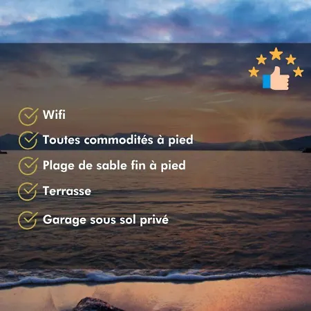 Appartement T2 Evasion Azur-4p 150m From T/sea, Terrace, Park. *